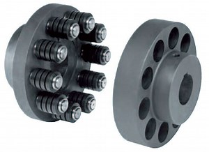 [Hot Item] Pin Coupling Industrial Bush Couplings Fenner Type Flexible Cushioned Drive Connector Transmission High Quality Competitive Price Rubber Small Shear Pin Couplin