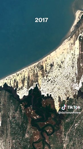 Shifting Sand Dunes in Brazil's Lençóis Maranhenses National Park