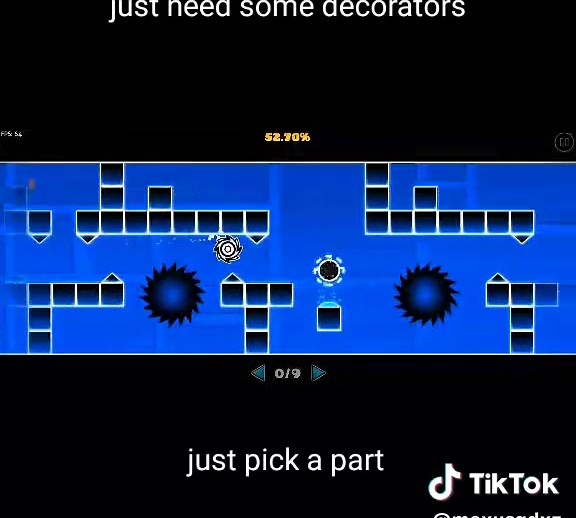 Share Your Geometry Dash Layout Decorations