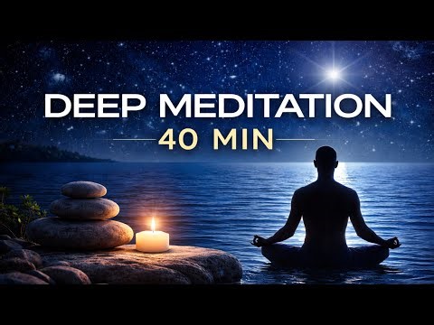 40 Minutes Deep Meditation Music 🌊 Calm Mind, Inner Peace & Deep Focus | No Lyrics