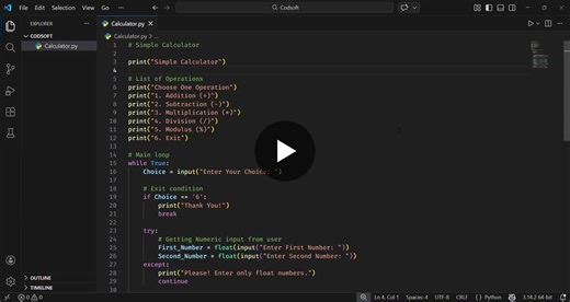 #codsoft #pythonprogramming #virtuallnternship #learningbydoing #skilldevelopment #careerjourney #python #pythonproject | P Gokulavasan