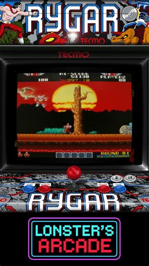 This Weapon Breaks Rygar Completely #arcadeclassic #retrogaming