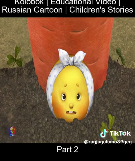 Part_2 Kolobok Educational Video Russian Cartoon Childrens Stories