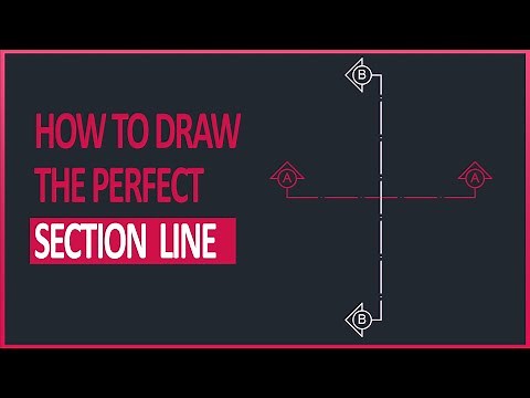 How to draw a SECTION LINE in AutoCAD | Step-by-Step Guide