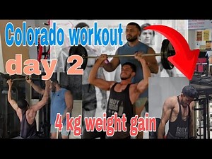 Colorado workout experiment day 2