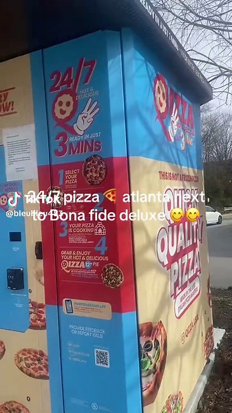 24/7 Pizza Vending Machine Experience in Atlanta