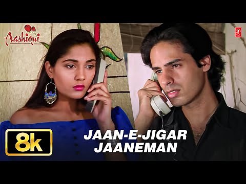 Jaan-E-Jigar Jaaneman - Video Song | Kumar Sanu, Anuradha Paudwal | Aashiqui | Rahul Roy,Anu Agarwal