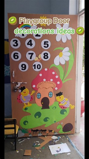Preschool Playground Door Decorations Ideas