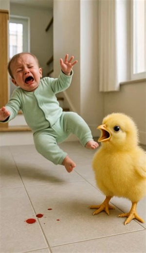 Chick Saves Baby from Laundry Detergents