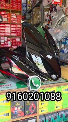 Mechanic Secret - Balaj Pulsar 220 Visor & Headlight Red & Black at Lowest Price in AP 💸
