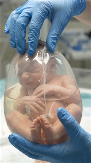 The Moment Baby Is Born From the Amniotic Sac 🥹👶✨