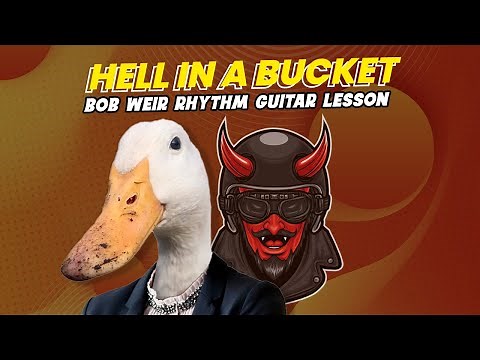Hell In A Bucket | Bob Weir Rhythm Guitar Lesson | GRATEFUL DEAD