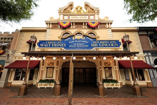 New Main Street Opera House Exhibits Honoring Walt Disney and His Dream of Disneyland | Chip and Company