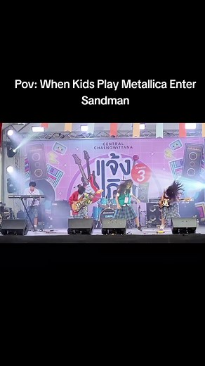 Kids Playing Metallica Enter Sandman with a Twist