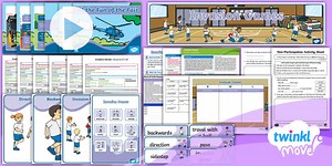 Twinkl Move PE - Year 1 Invasion Games Unit Pack