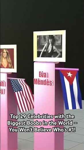Top 29 Celebrities with the Biggest Boobs in the World – You Won't Believe Who's #1! #missuniverse