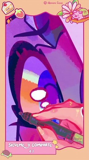 Hazbin Hotel Speed Paint |Merchandeesing #art #arte #hazbinhotel