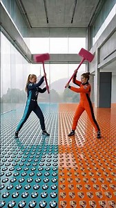 BLUE 🔵 vs. ORANGE 🟠: Extreme Dojo Floor Duel! (Sensei Was So MAD!) 🏎️💨 #bmw #porsche #f1