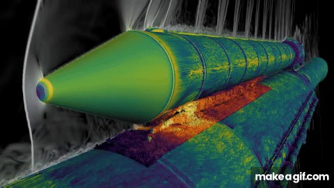 NASA Artemis II Rocket Supercomputer Simulation on Make a GIF