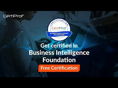 Get Certified in Business Intelligence Foundation with CertiProf