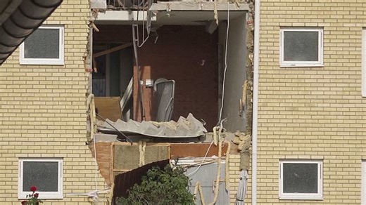 Swedish dwellings ruined after two explosions rip through complex