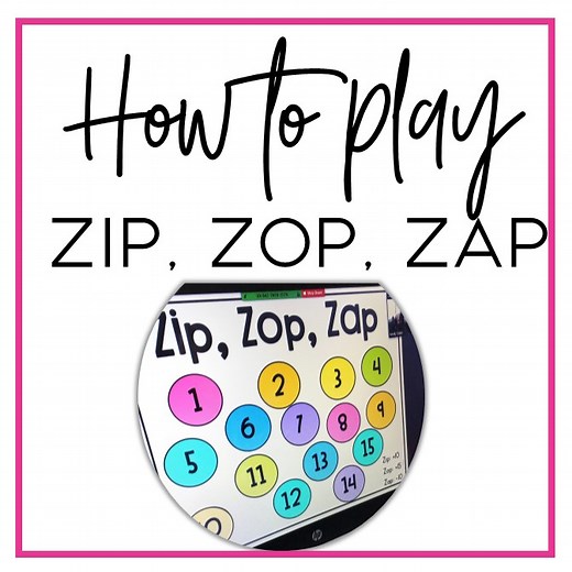 A Free Review Game for the Classroom: How to Play Zip, Zop, Zap