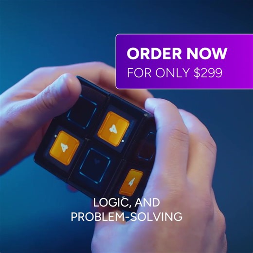 Tired of boring games? Meet Rubik’s WOWCube — the transformable gaming cube that makes logic and puzzles truly exciting! With 24 hi-res screens and twist-&-tilt gameplay, Rubik’s WOWCube sharpens focus, logic, and problem-solving. It makes logic challenges fresh and thrilling. Order one of the few Rubik’s WOWCubes now to get it just in time for Christmas! | WOWCube