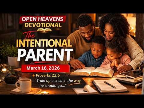 The Intentional Parent Pt. 2 | Monday, March 16, 2026 | Open HEAVENS #trainupachild
