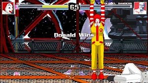 MUGEN Ronald McDonald vs Colonel Sanders
