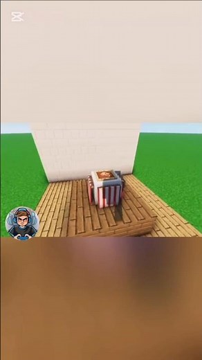 hoe to build KFC Bucket in Minecraft