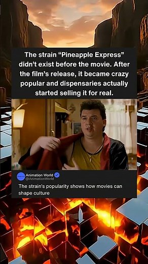 The strain “Pineapple Express” didn’t exist before the movie.