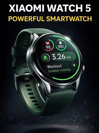 Xiaomi Watch 5 is INSANE! 150+ Sports Modes & Massive Battery!#XiaomiWatch5#Xiaomi#Smartwatch#WearOS