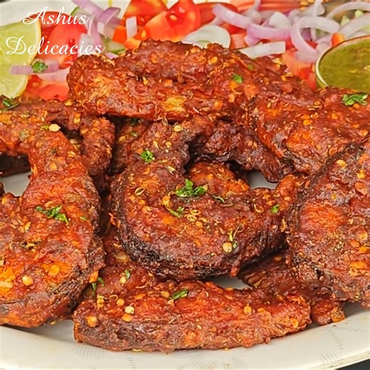 3.1M views · 14K reactions | Masala Crispy Fish Fry | Ashus Delicacies | Facebook