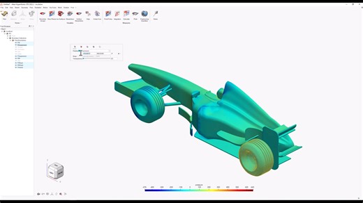 Post Processing with HyperWorks CFD for AcuSolve