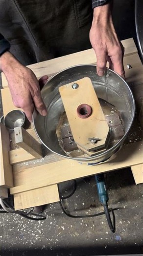 Pewter spin casting into silicon mold