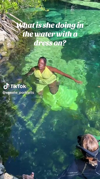 Underwater Dress Photoshoot Training Behind The Scenes