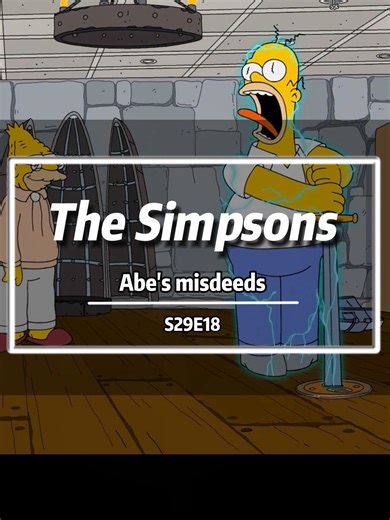 Abe's misdeeds#fyp #fypシ #thesimpsons #cartoon #us | the simpson