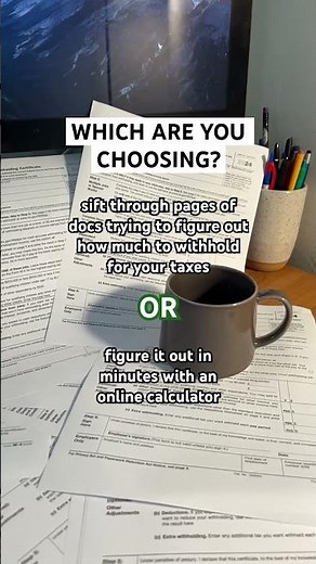 Our W-4 Calculator can help you figure out how much to withhold from each paycheck. #w4 #taxadvice