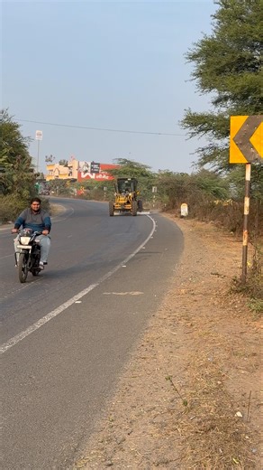 Grader”work Road reflector light remove”🆕” #construction #highway Work ✅