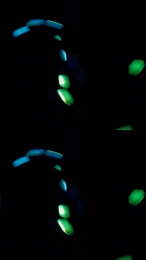 LED Glove Light Show ASMR 🌟 Hypnotic Visuals & Sonic Layers