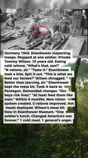 What Eisenhower Found in a Soldier's Mess Kit That Changed US Army Rations Forever | Military Histor