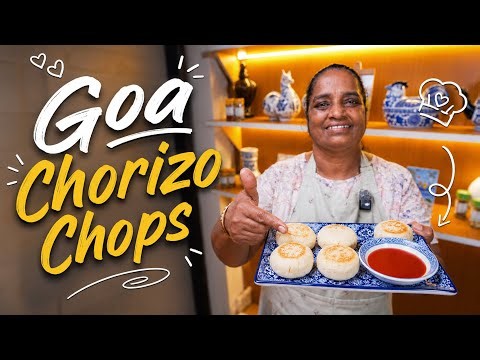 Goan Sausages potato chops | Maria cooks Goa