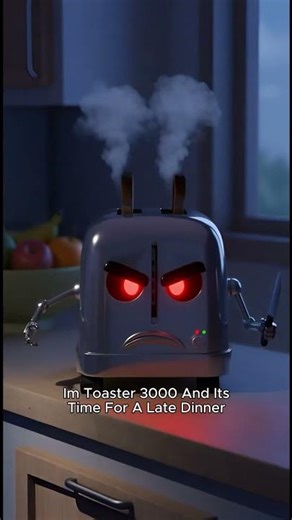 The Evil Toaster SUBSCRIBE AND LEAVE A LIKE FOR MOR VIDEOS #creepy #horror #animation #story