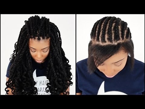 Kinky Twists Crochet START TO FINISH In 7 Minutes!!!