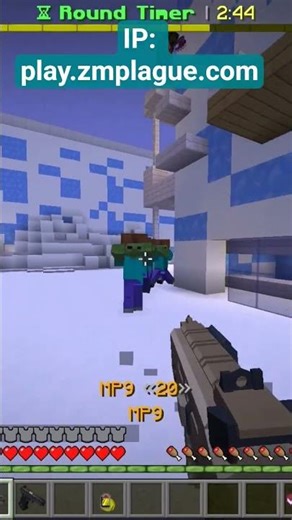 Minecraft Zombie Plague (#56) #minecraft #minecraftshorts