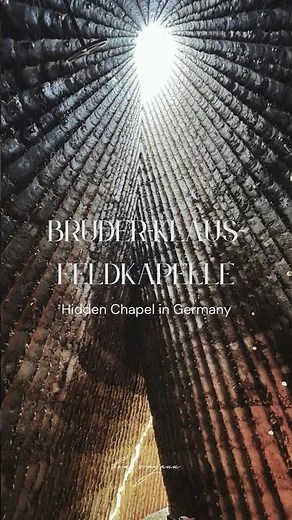 Bruder Klaus Field Chapel | Zumthor Architecture in Germany