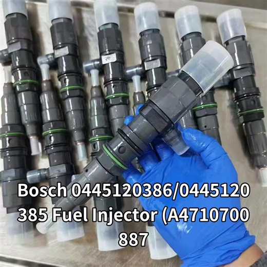 Bosch 0445120386 Diesel Fuel Injector for Mercedes-Benz