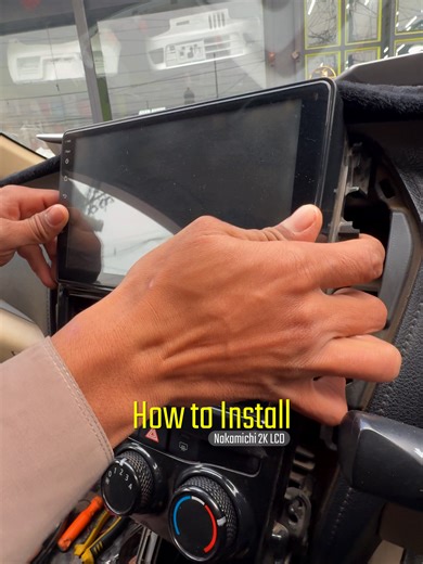 How to Install Nakamichi 2K Android LCD in Toyota Yaris 2025 🚗✨ Upgrade your Toyota Yaris 2025 with a Nakamichi 2K Premium Android LCD for a smarter and more luxurious driving experience. 🔹 Installation Process (Professional Fitment): ✔️ Remove factory panel safely without wire cutting ✔️ Install Nakamichi 2K Android LCD with perfect dashboard fitting ✔️ Plug & play wiring harness – no error issues ✔️ Knob Volume Control configured for easy use ✔️ Rear View Camera fully integrated & tested ✔️ 