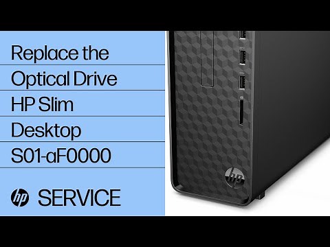 Replace the Optical Drive | HP Slim Desktop S01-aF0000 | HP