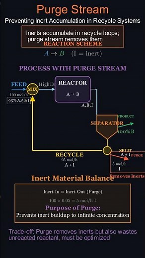Chemical Engineering: Purge System #chemicalengineering #purgesystem